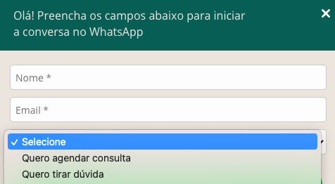 whatsapp para consultório